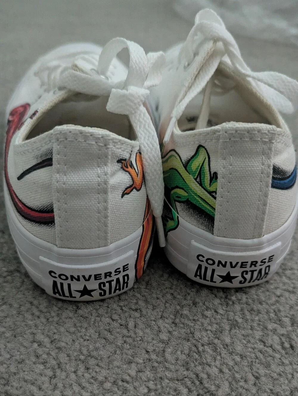 Youth Lizard Converse Sneakers